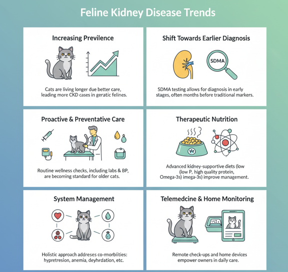 Report in evidenza: L'ascesa della diagnostica proattiva nella malattia renale felina