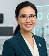 Portrét Dr. Catherine Hale